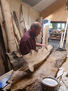 natural edge wood course